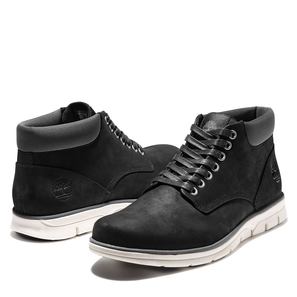 Bocanci Chukka Timberland Barbati Negrii - Bradstreet Piele Sneaker - Romania - MVENUC652